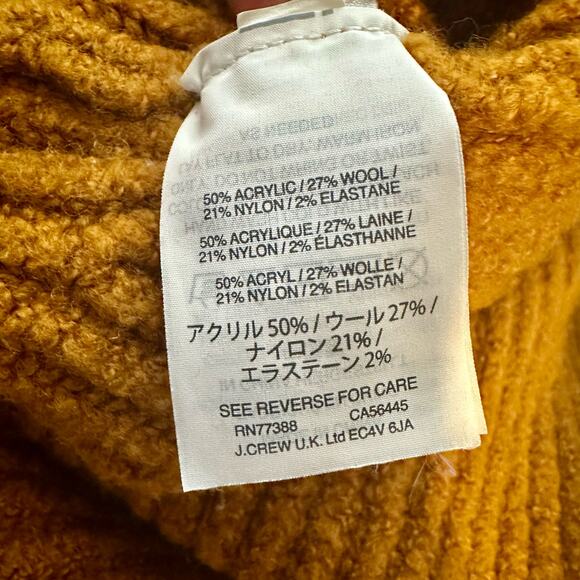 Madewell Womens Sweater Medallion Knit Mock Neck Sweater Size M - Picture 8 of 8